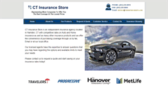 Desktop Screenshot of ctinsurancestore.com
